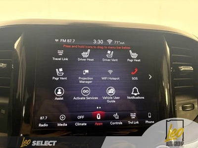 2019 RAM 1500 Laramie Crew Cab 4x4 5'7" Box
