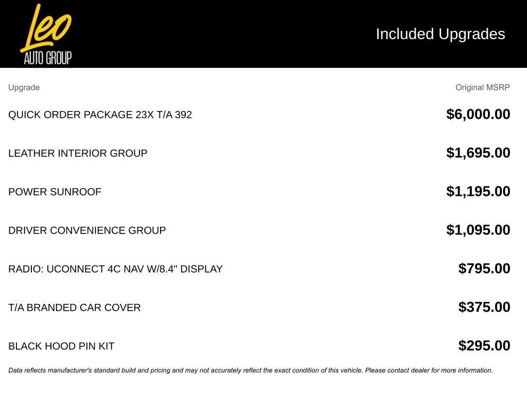 2017 Dodge Challenger T/A 392