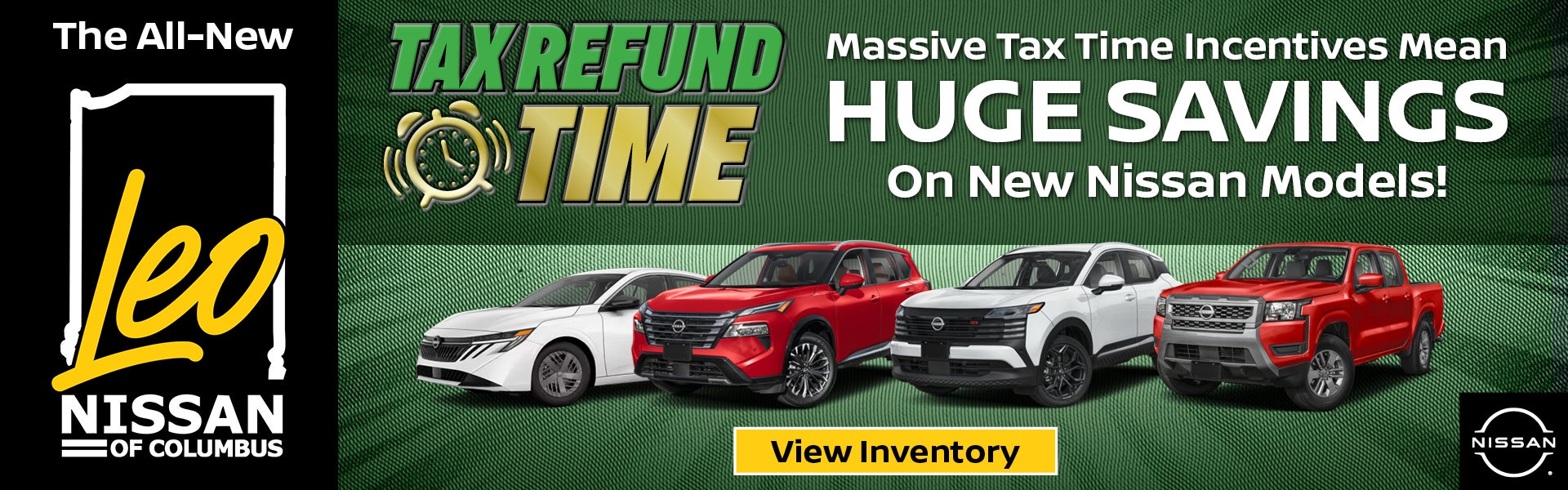 Massive Tax Time Incentives Mean Huge Savings on New Models