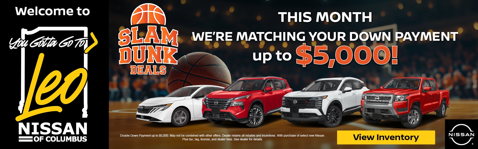 We're Matching Your Down Payment Up to $5,000!