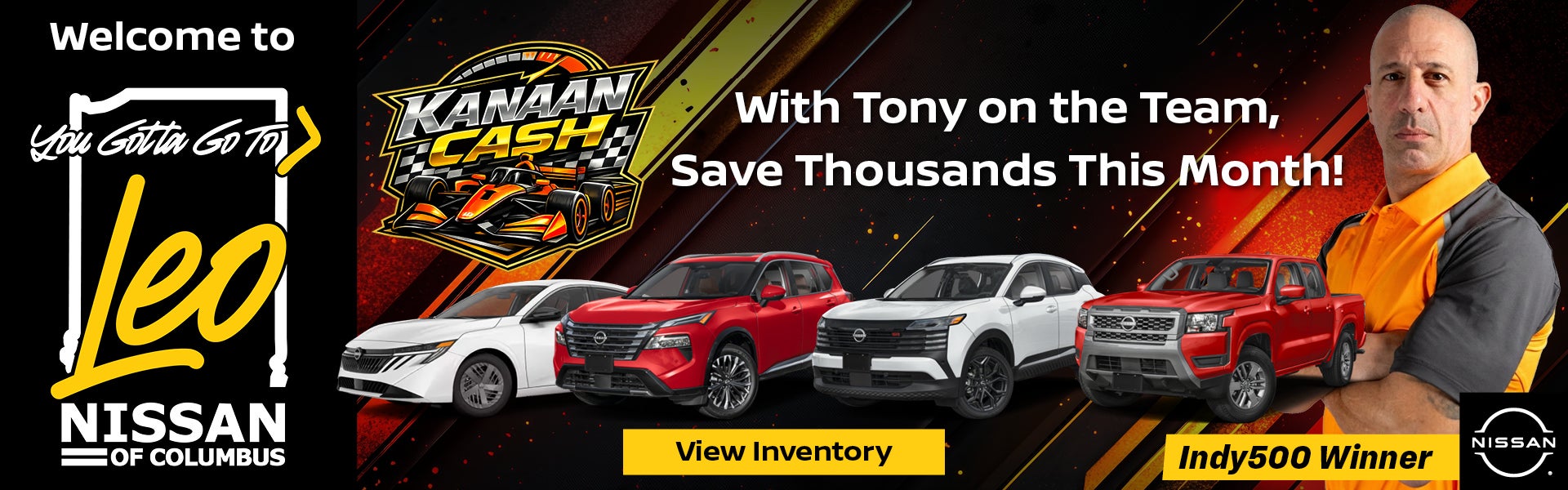With Tony on the Team, Save Thousands This Month!