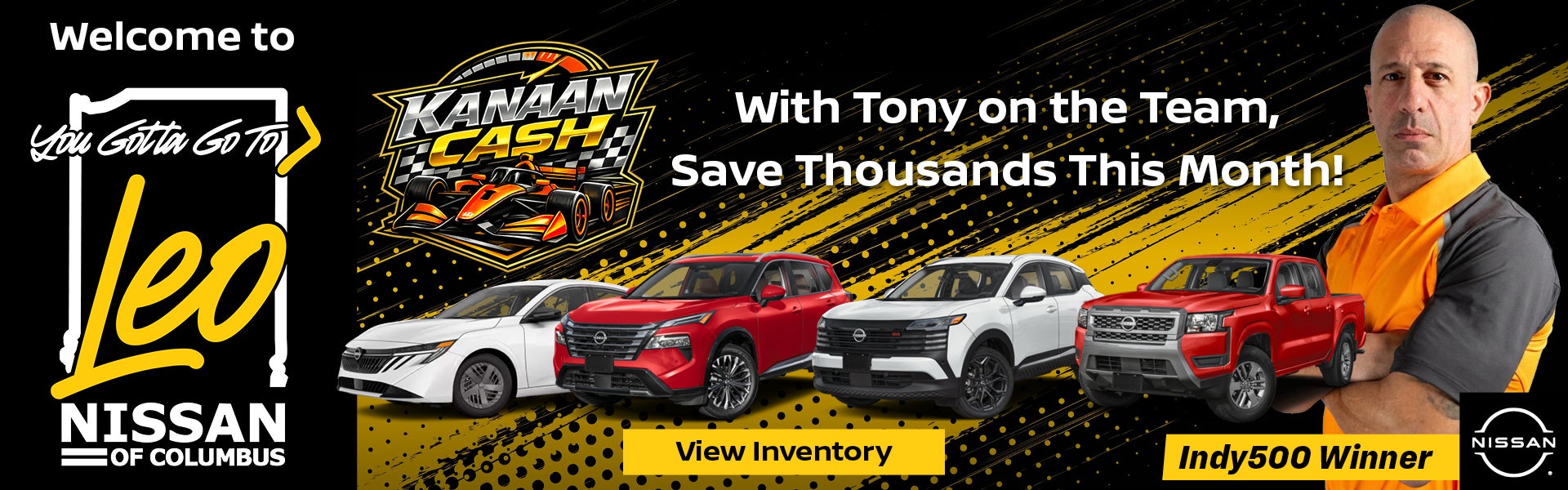 With Tony on the Team, Save Thousands This Month!