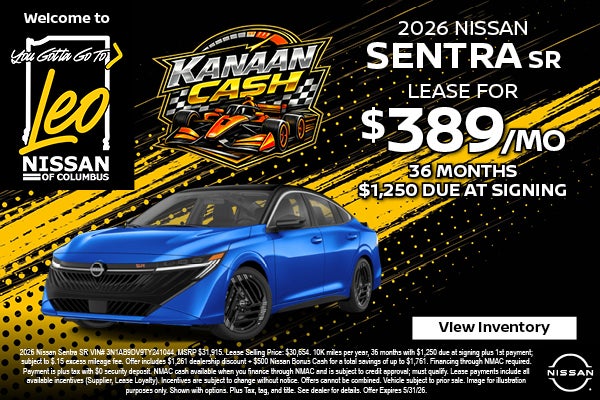 2026 Nissan Sentra SR