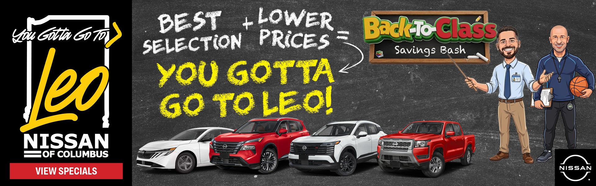 Check Out Our Vehicle Specials!