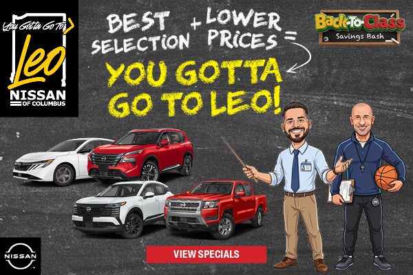 Check Out Our Vehicle Specials!